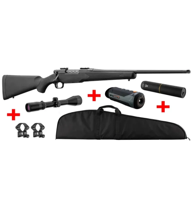 Carabine de chasse Mossberg Patriot 30-06 + Vision thermique Pixfra 