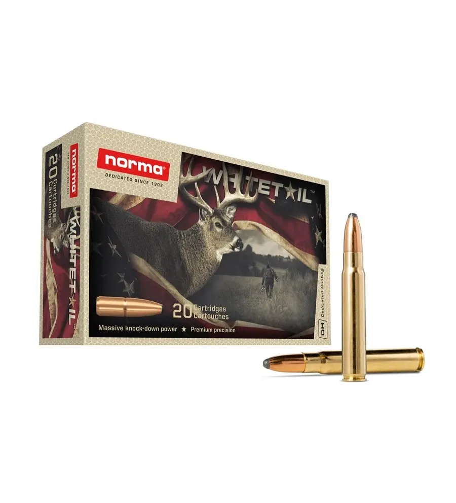 Balles de chasse Norma 9,3 x 62 285gr / 18.5g Whitetail Soft Point Balles de chasse Norma 9,3 x 62 285gr / 18.5g Whitetail Soft Point
