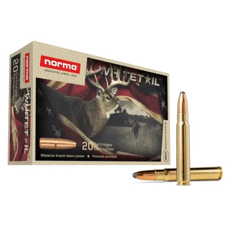 Balles de chasse Norma 9,3 x 62 285gr / 18.5g Whitetail Soft Point 