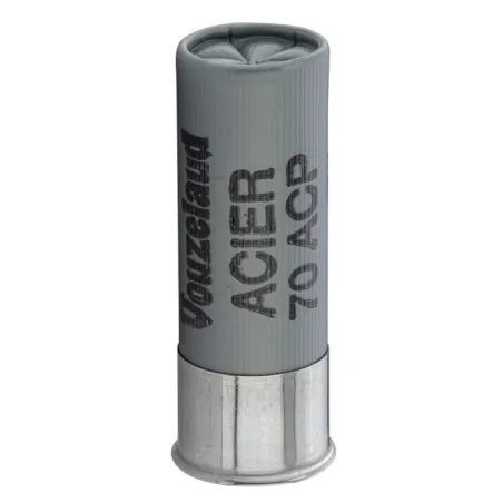 Cartouches Vouzelaud Acier 70 ACP Hautes Performances - Cal. 12/70  