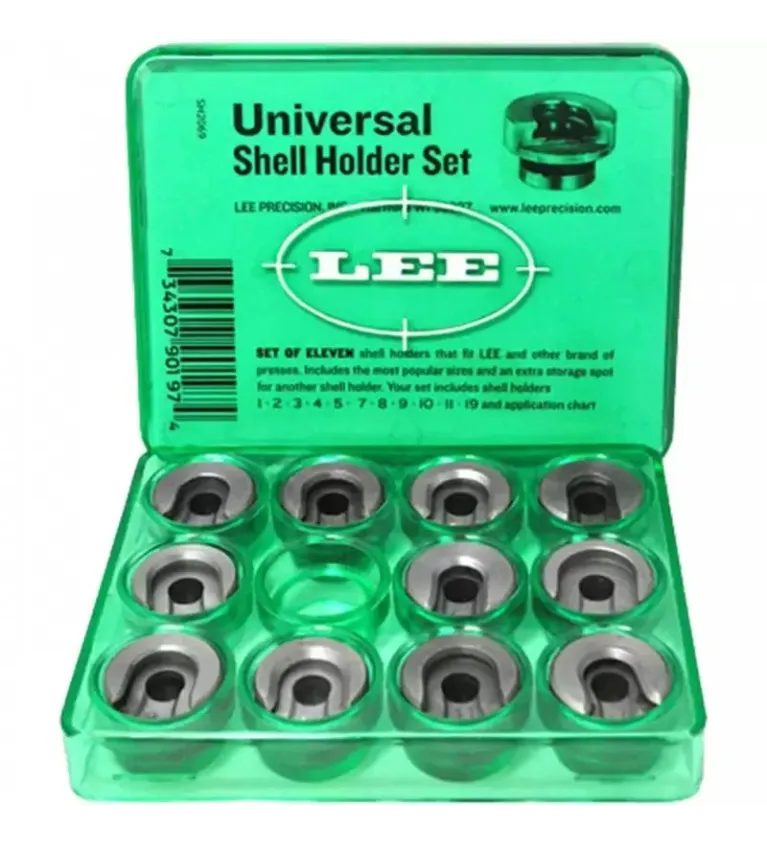Lee Precision - Kit de 11 Shell Holders (support de douille) R-Type pour presse 