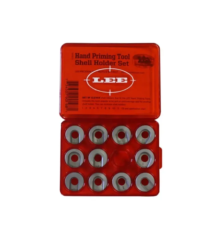 Lee Precision - Kit de 11 Shell Holders (support de douille) Auto-Prime 