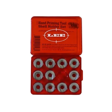 Lee Precision - Kit de 11 Shell Holders (support de douille) Auto-Prime 
