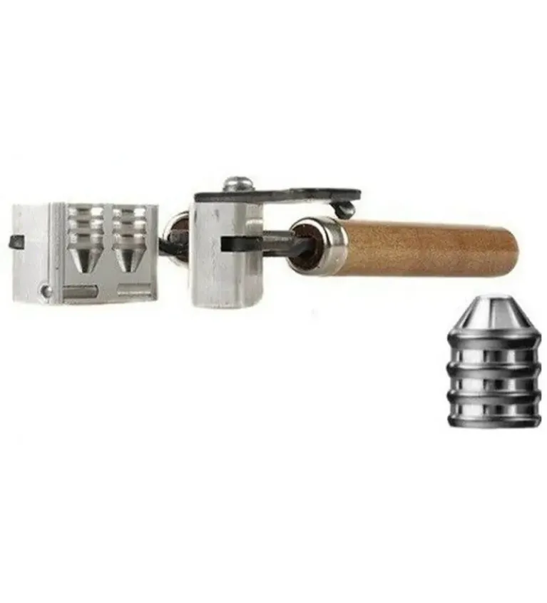 Lee Precision - Moule à balles conique double cavité 