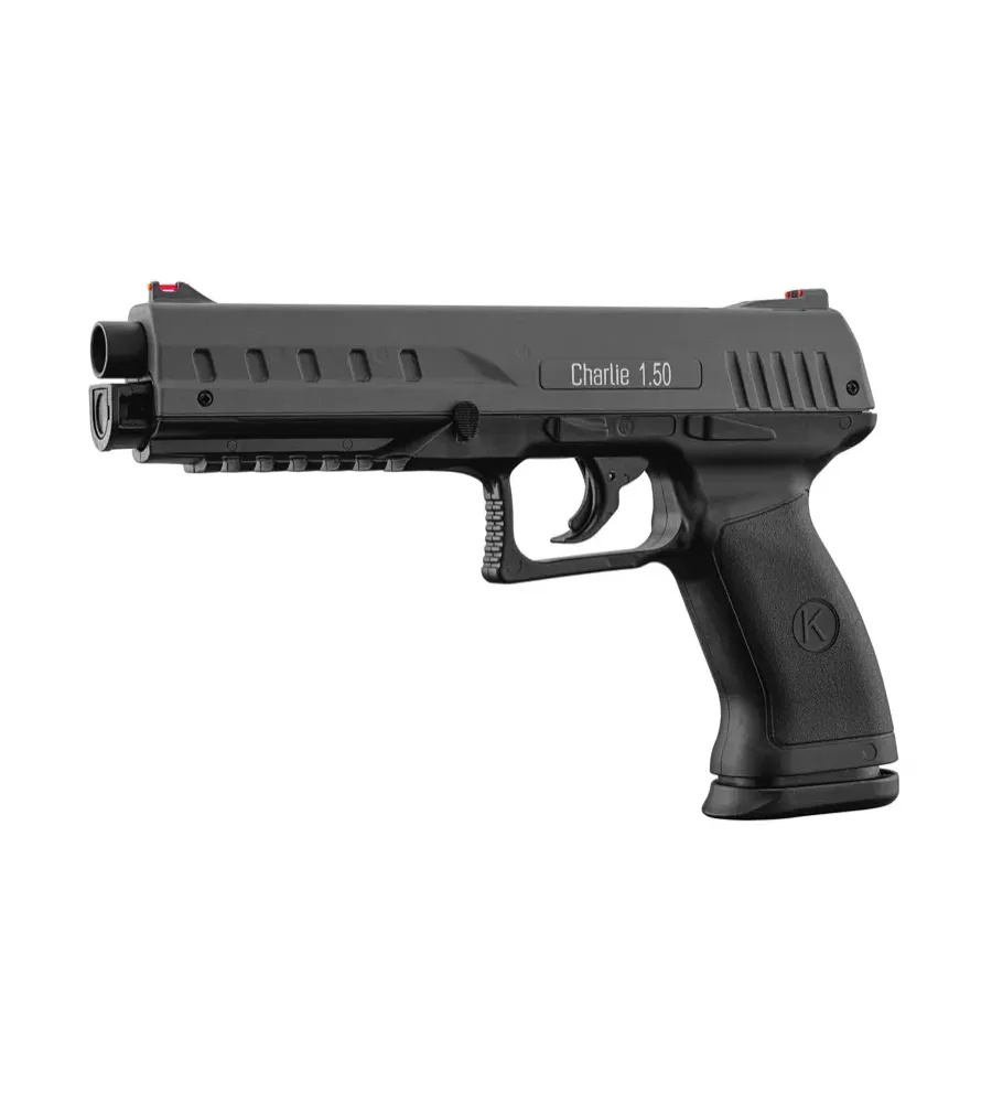 Pistolet Charlie 1.50 - Cal. 50 à balles caoutchouc Pistolet Charlie 1.50 - Cal. 50 à balles caoutchouc