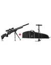 Pack carabine BSA Scorpion + 3-9x40 + bipied + pompe + fourreau 