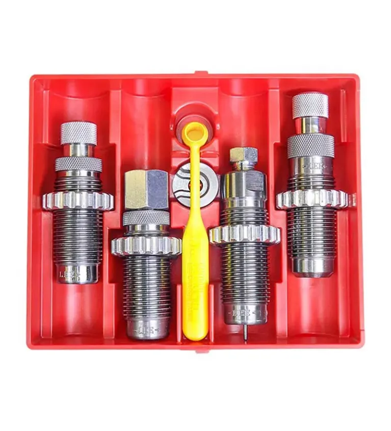 jeux de 4 outils carbure Deluxe pour calibres d'armes de poing - Lee Precision  