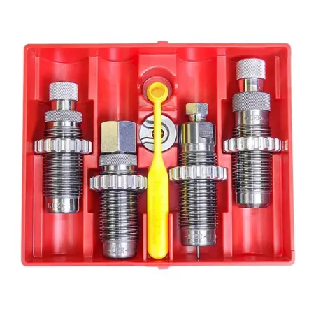 jeux de 4 outils carbure Deluxe pour calibres d'armes de poing - Lee Precision  