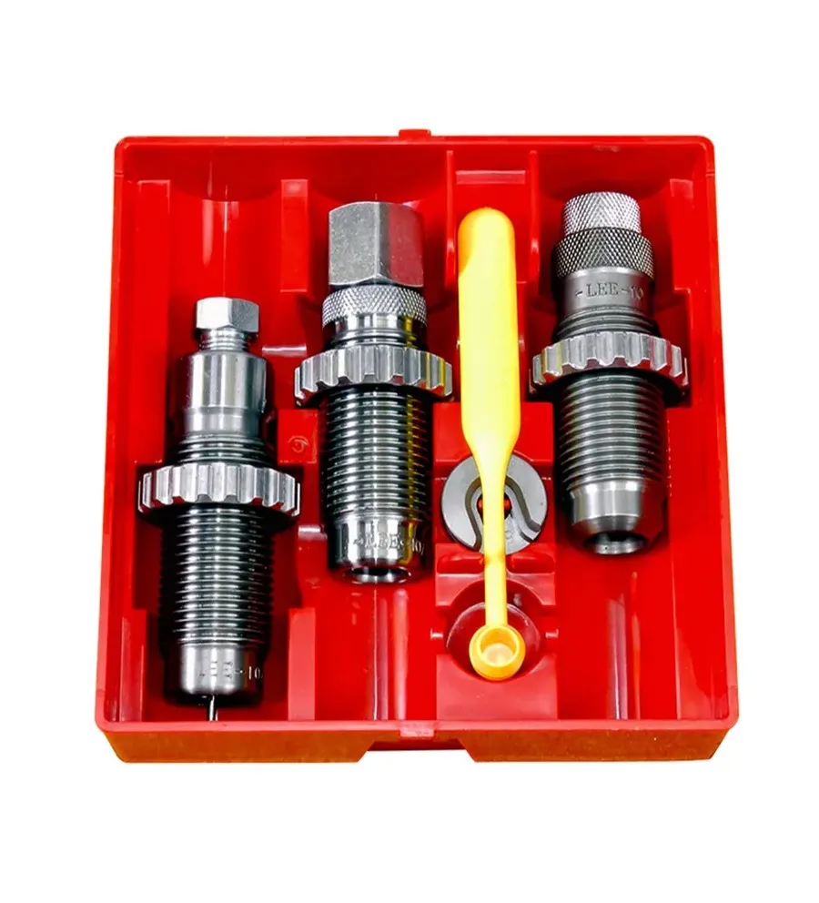 Jeux de 3 outils acier rechargement armes de poing - Lee Precision Jeux de 3 outils acier rechargement armes de poing - Lee Precision