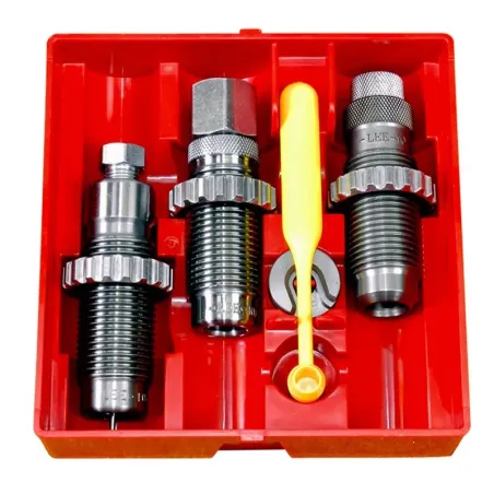 Jeux de 3 outils acier rechargement armes de poing - Lee Precision  