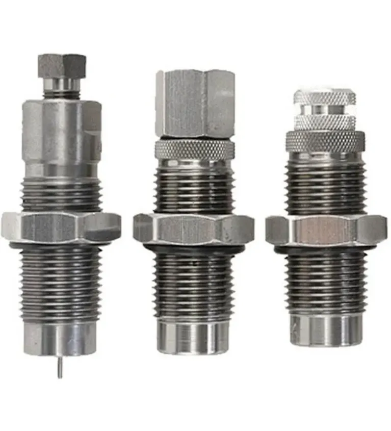 Jeu de 3 outils carbure pour calibre arme de poing - Lee Precision  