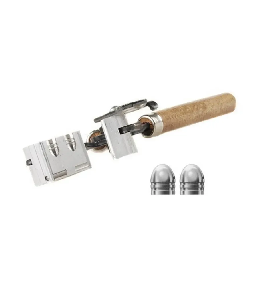 Lee Precision - Moule à balle à tête ronde double cavité  