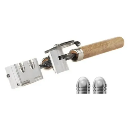 Lee Precision - Moule à balle à tête ronde double cavité  
