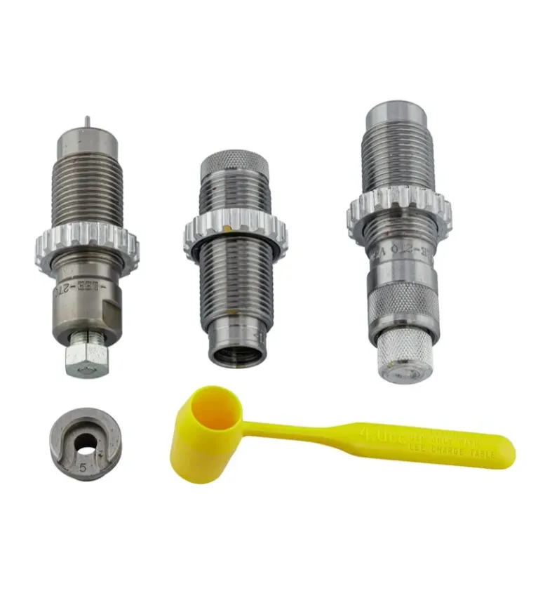 Jeux de 3 outils acier pour armes d'épaule - Lee Precision  