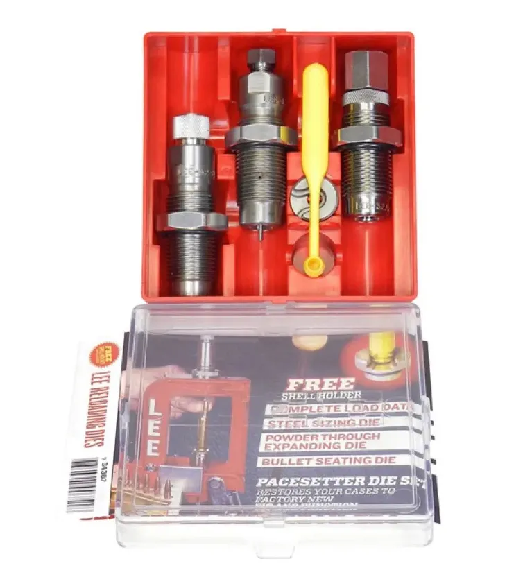 Jeux de 3 outils acier rechargement armes d'épaule - Lee Precision  