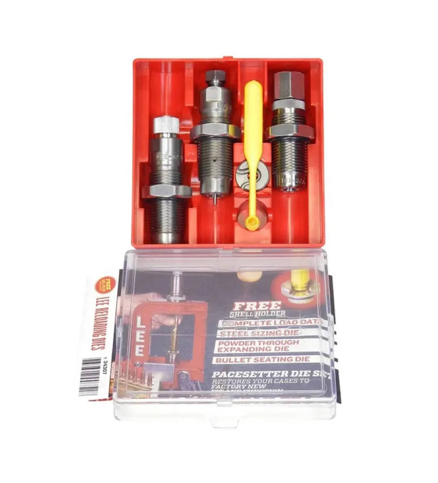 Jeux de 3 outils acier rechargement armes d'épaule - Lee Precision Jeux de 3 outils acier rechargement armes d'épaule - Lee Precision