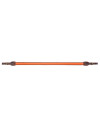 Bretelle carabine en cuir orange antidérapante - Country Sellerie 
