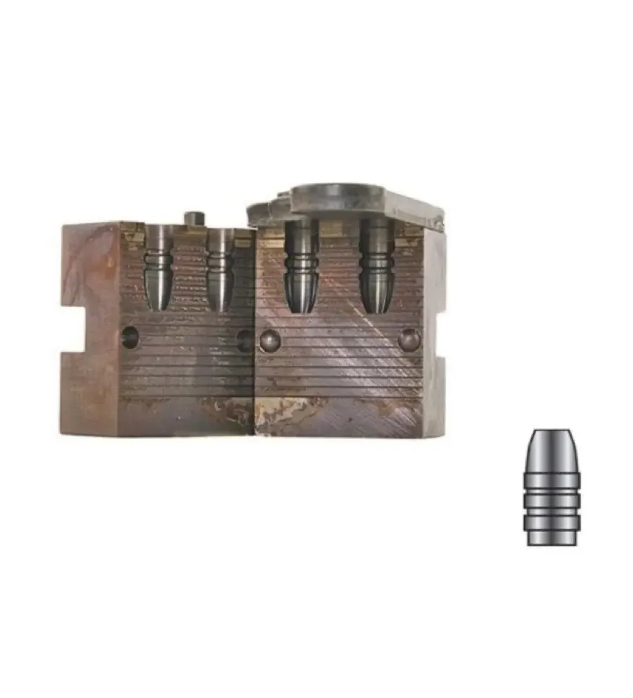 Moule à balle Flat Nose double cavité Lyman pour calibre arme d'épaule Moule à balle Flat Nose double cavité Lyman pour calibre arme d'épaule