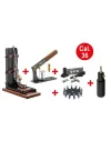 Kit BP Maker Cal 36 : Presse pour barrillet + support + poire + kit cartouches papier + amorceur 