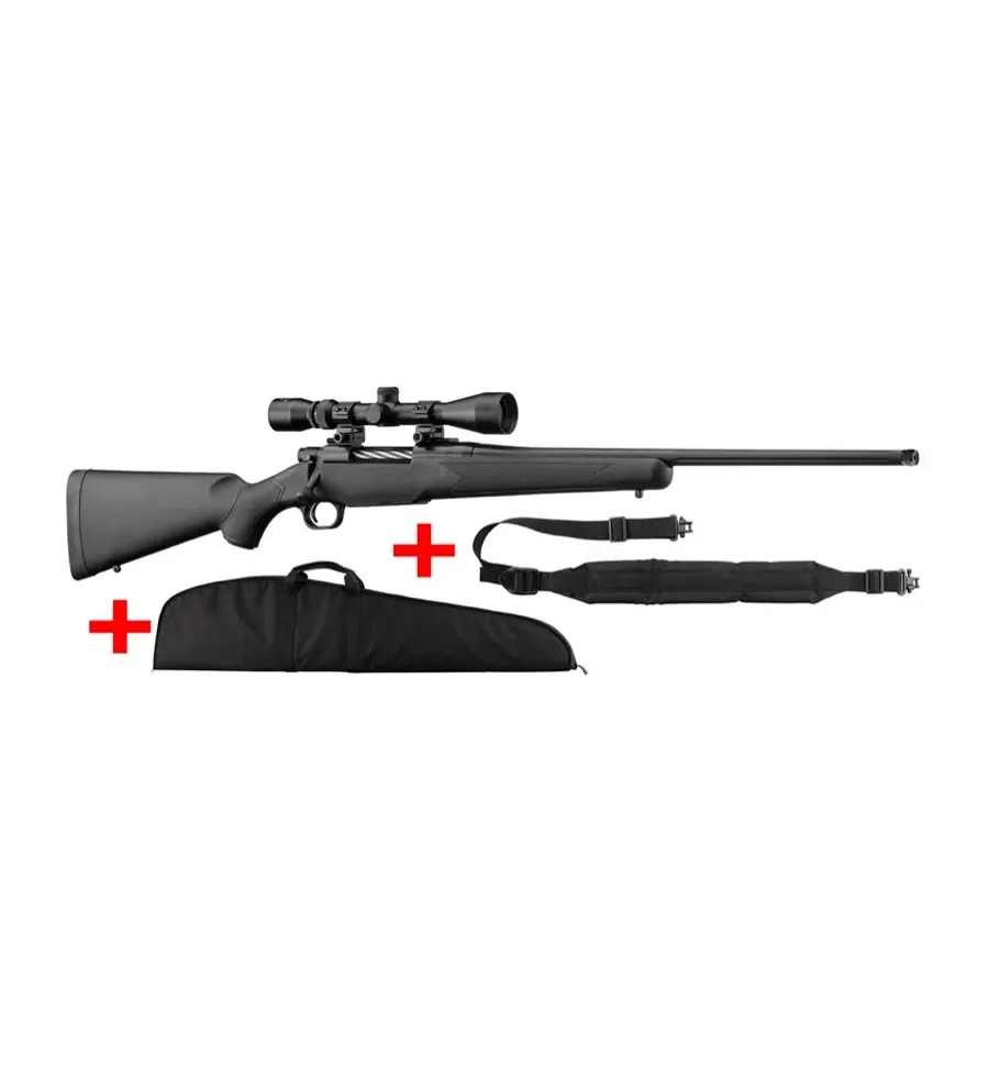 Carabine de chasse Mossberg Patriot 270 Win + lunette 3-9x40 + bretelle + fourreau Carabine de chasse Mossberg Patriot 270 Win + lunette 3-9x40 + bretelle + fourreau