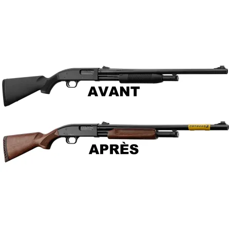 Devant bois pompe Mossberg M500 