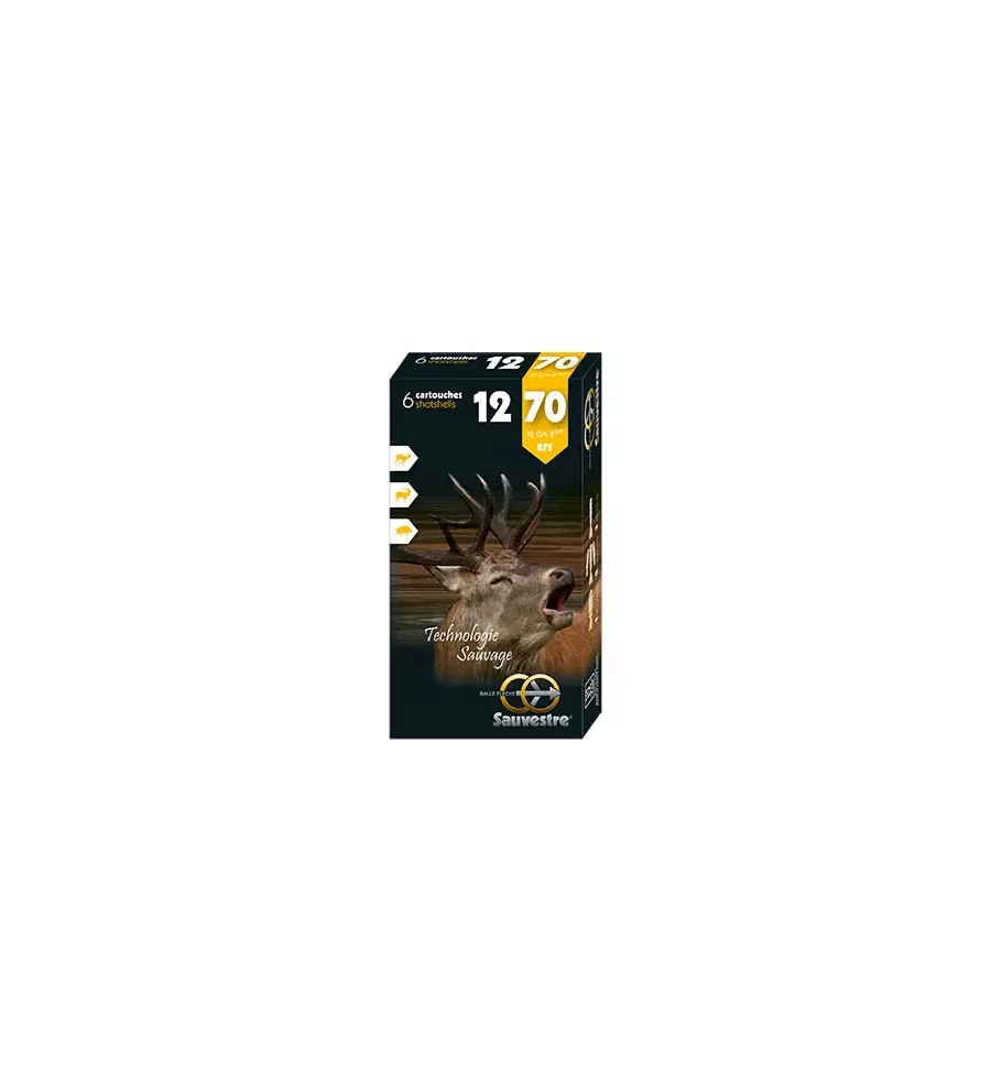 Balles Sauvestre BFS Plomb 12/70 26g Balles Sauvestre BFS Plomb 12/70 26g