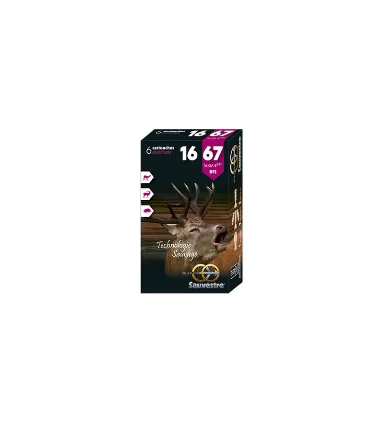 Balles Sauvestre BFS Plomb 16/67 22,5g 