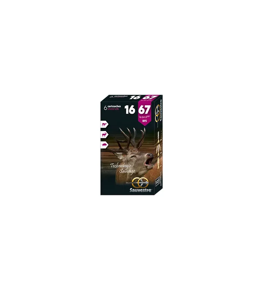 Balles Sauvestre BFS Plomb 16/67 22,5g Balles Sauvestre BFS Plomb 16/67 22,5g