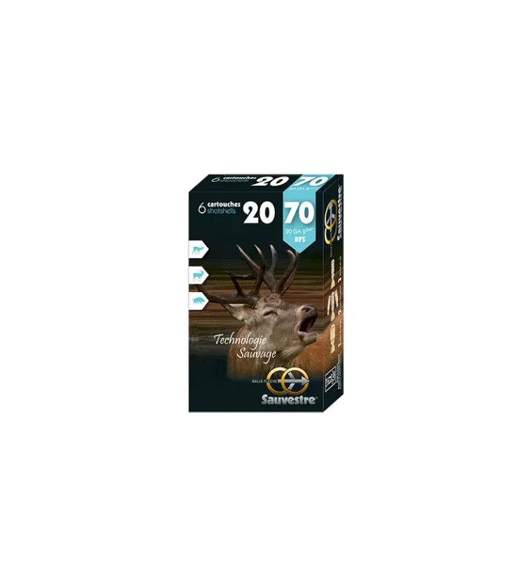 Balles Sauvestre BFS Plomb 20/70 22,5g 