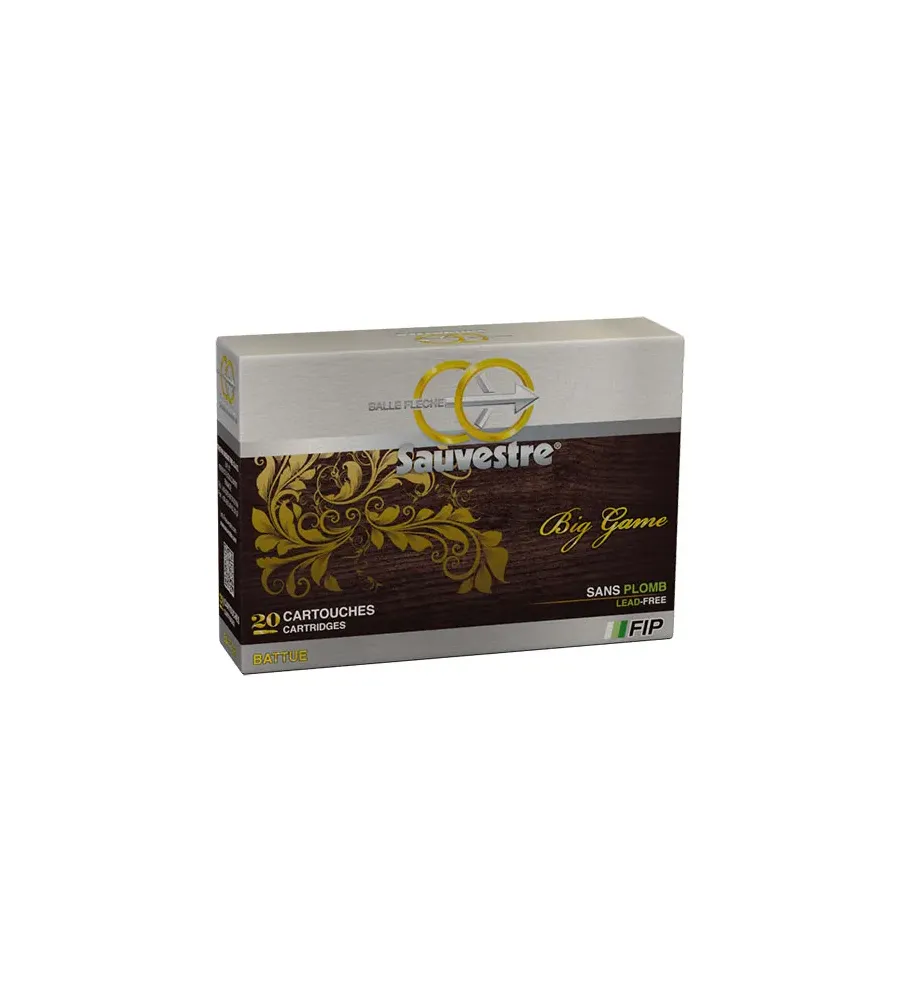 Balles Sauvestre FIP Battue Sans Plomb 30-06 175 grains 
