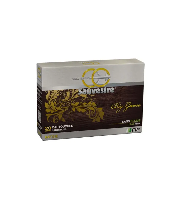 Balles Sauvestre FIP Battue Sans Plomb 30R Blaser 