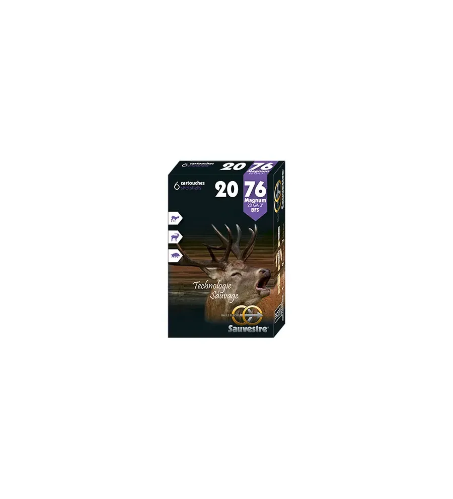 Balles Sauvestre BFS Plomb 20/70 22,5g 
