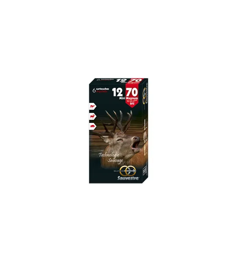 Balles Sauvestre BFS Plomb 12/70 22,5g 