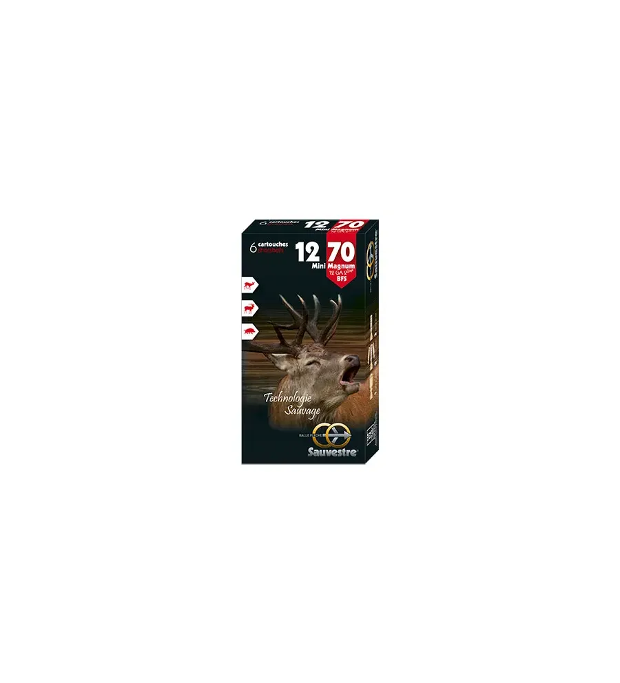 Balles Sauvestre BFS Plomb 12/70 22,5g Balles Sauvestre BFS Plomb 12/70 22,5g