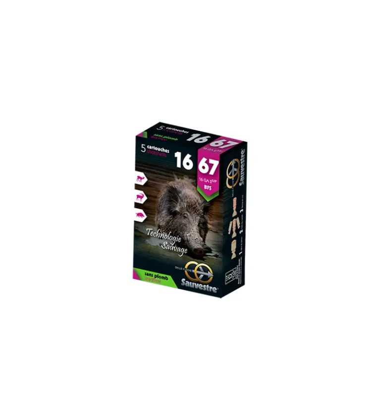 Balles Sauvestre BFS Sans Plomb 16/67 20,6g 