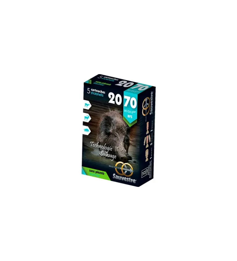 Balles Sauvestre BFS Sans Plomb 20/70 20,6g 
