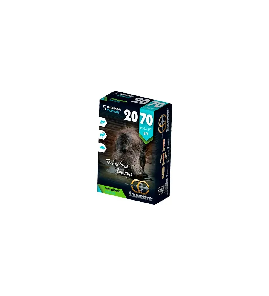 Balles Sauvestre BFS Sans Plomb 20/70 20,6g Balles Sauvestre BFS Sans Plomb 20/70 20,6g