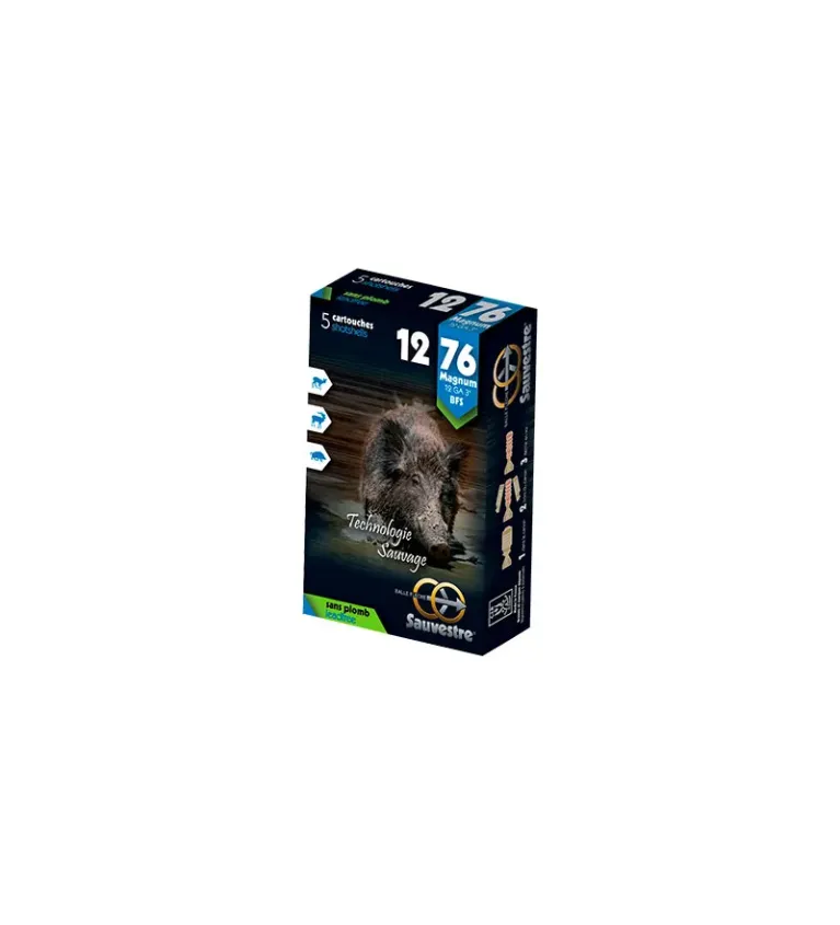 Balles Sauvestre BFS Sans Plomb 12/76 21g 