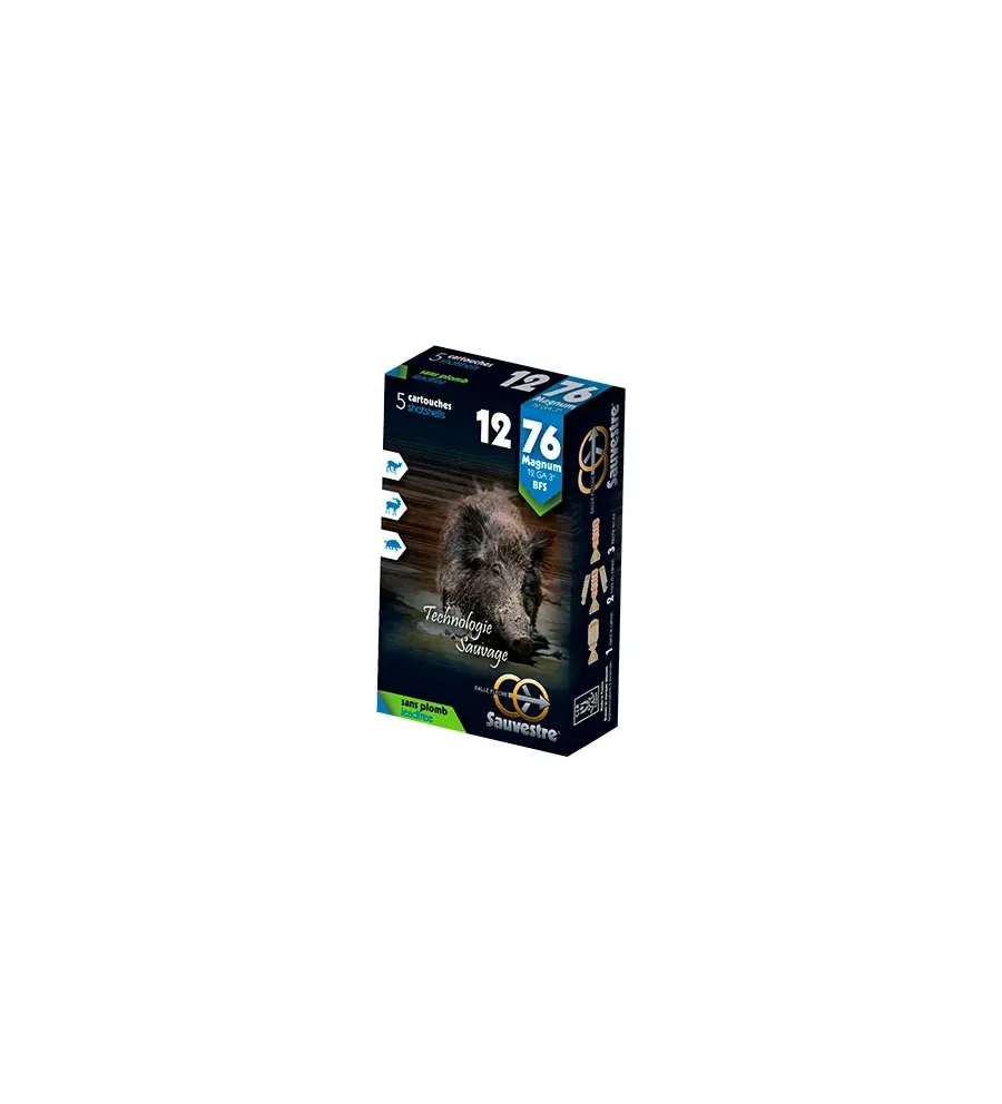 Balles Sauvestre BFS Sans Plomb 12/76 21g 