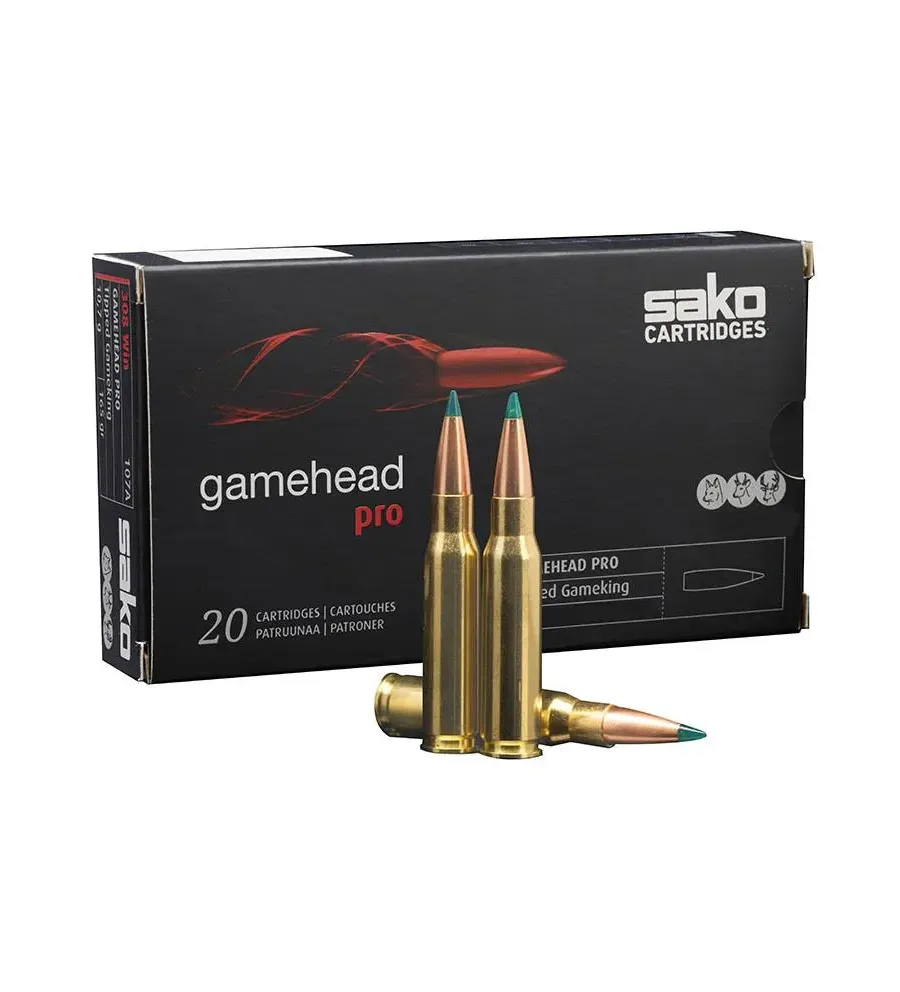 Balles Sako Gamehead Pro 30-06 Sprg 165 Grains 
