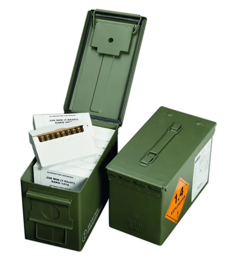 Balles Sako Cartouches Militaire 308 Win 168 Grains 
