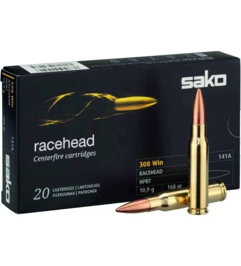 Balles Sako Racehead 308 Win 168 Grains 