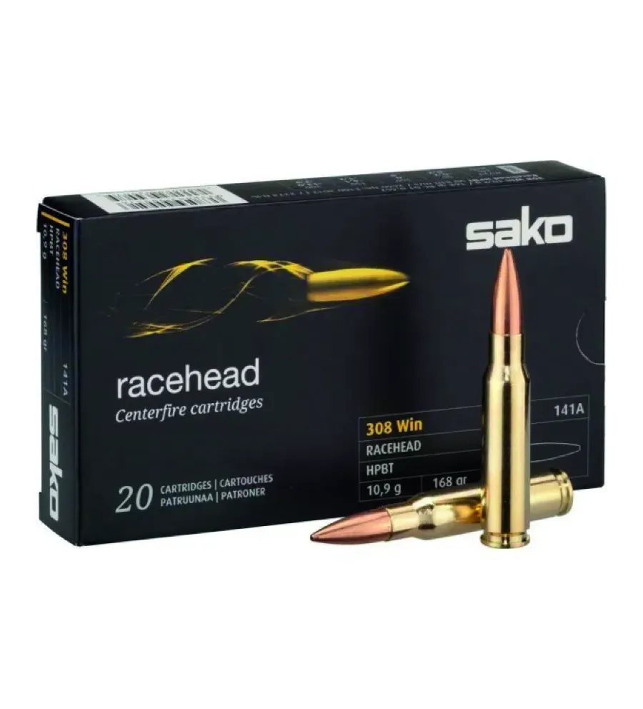 Balles Sako Racehead 308 Win 168 Grains 