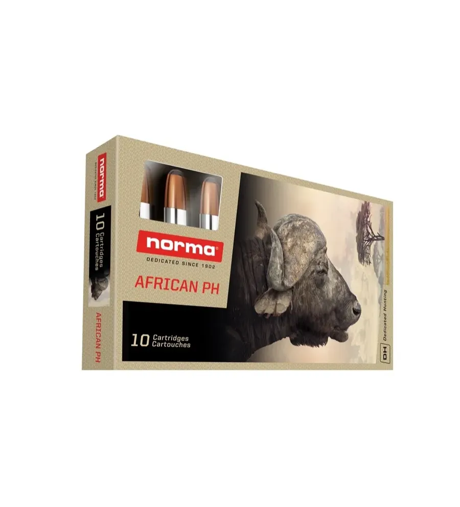 Balles Norma African PH 500/416 N.E. 3"1/4 410gr Balles Norma African PH 500/416 N.E. 3"1/4 410gr