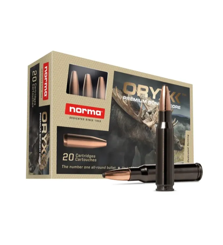 Balles Norma Oryx Silencer 8 x 57 JS 196gr 