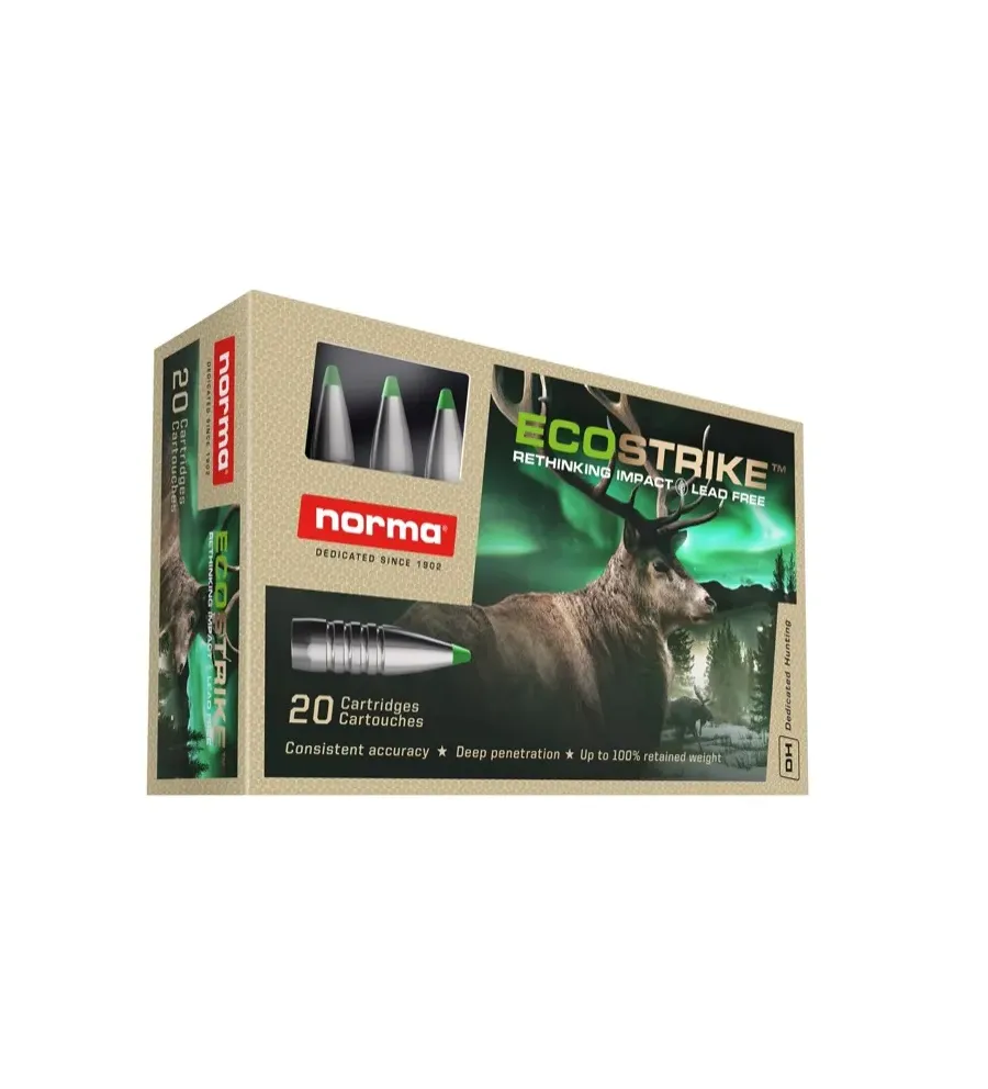 Balles Norma Ecostrike 8 x 57 JS 160gr Balles Norma Ecostrike 8 x 57 JS 160gr