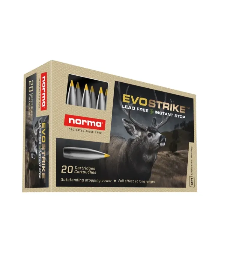 Balles Norma Evostrike 8 x 57 JS 139gr 