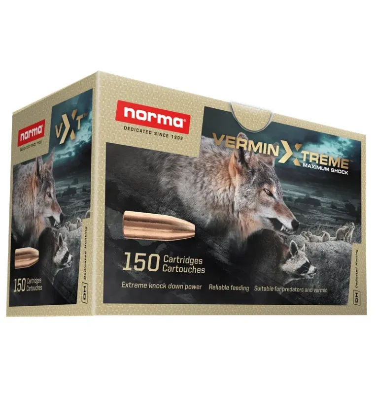 Balles Norma VerminXtreme 243 Win76gr - Tout-Chasse.fr