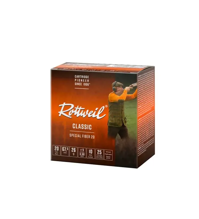 Cartouche Rottweill Special Fiber 20/67,5 x25 
