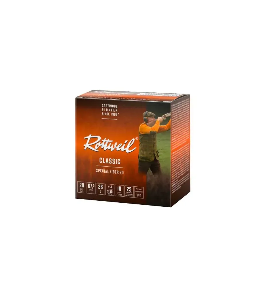 Cartouche Rottweill Special Fiber 20/67,5 x25 